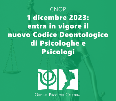 CNOP OPC Codice Deontologico 2023